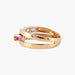 Ring 54 Guy Laroche colored stone ring 58 Facettes