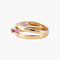 Bague 54 Bague Guy Laroche pierres de couleur 58 Facettes