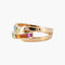 Bague 54 Bague Guy Laroche pierres de couleur 58 Facettes