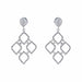 Earrings “Arabesque” diamond earrings 58 Facettes P1L3