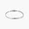 Bracelet Bracelet jonc en or blanc et diamants 58 Facettes