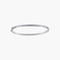 Bracelet Bracelet jonc en or blanc et diamants 58 Facettes