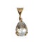 Pendentif Pendentif en Or jaune, Aigue marine 58 Facettes