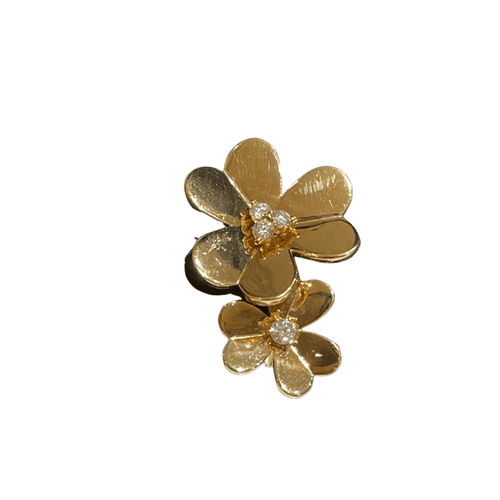 Bague Bague double fleur 58 Facettes