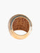 Ring 51.5 ROSE GOLD PAVE RING 58 Facettes 422 50057