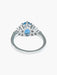 Ring 52 SAPPHIRE AND DIAMOND RING 58 Facettes 418 50058