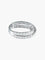 Bague 52.5 ALLIANCE DEMI TOUR DIAMANTS OR GRIS 58 Facettes 404 50032