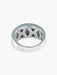 Bague 52 BAGUE JONC OR GRIS DIAMANTS EN VAGUE 58 Facettes 413 50016