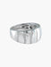 Bague 52 BAGUE JONC OR GRIS DIAMANTS EN VAGUE 58 Facettes 413 50016