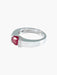 Ring 54 CRADLE RUBY AND DIAMOND RING 58 Facettes 419 50025