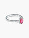 Ring 52 RUBY RING WHITE GOLD 58 Facettes 41950017