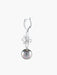 Earrings GRAY GOLD PEARL AND DIAMOND EARRINGS 58 Facettes 476 00087