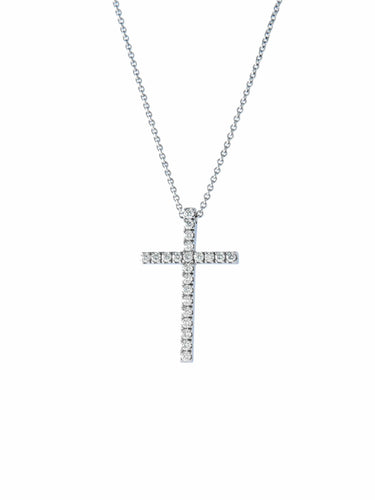 Pendentif PENDENTIF CROIX DIAMANTS 58 Facettes 452 50033