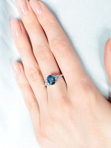 Bague 52 BAGUE SAPHIR ET DIAMANTS 58 Facettes 418 50058