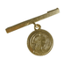 Guilloché gold brooch and medal pendant 58 Facettes 26