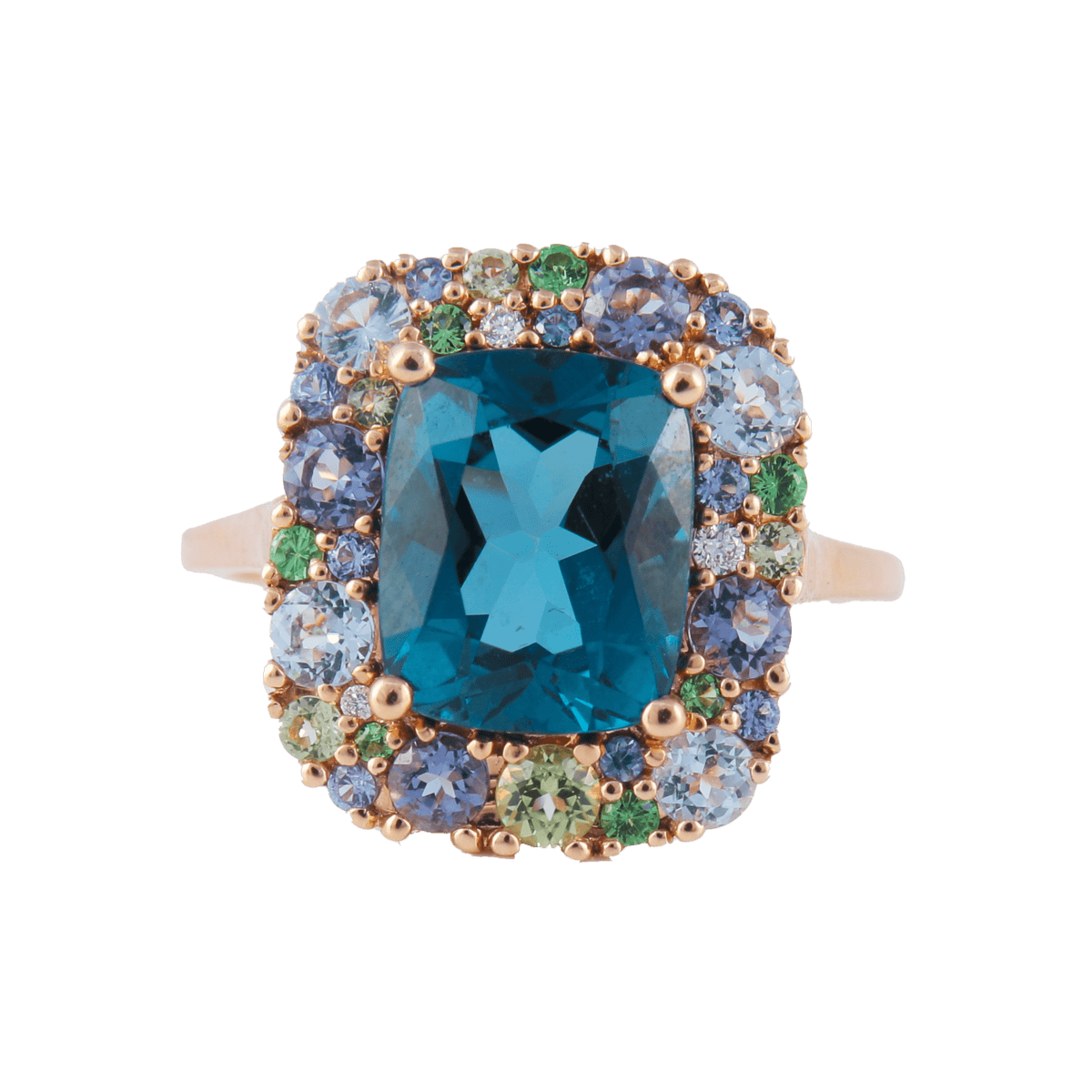 Bague Emotion Isabelle LANGLOIS Topaze - Main Image