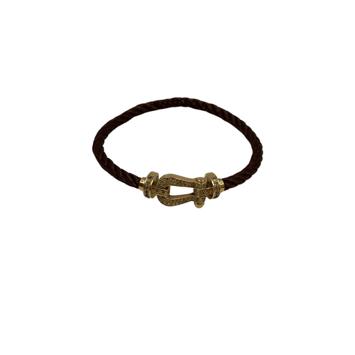 Bracelet FRED - Bracelet Force 10 Or jaune Saphirs 58 Facettes