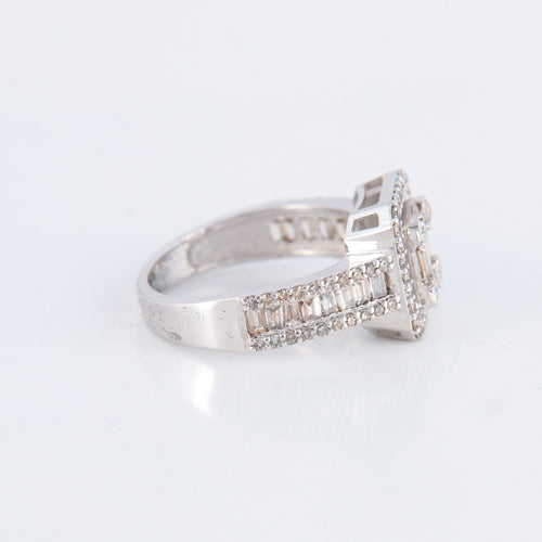 Bague Bague Illusion Diamants 58 Facettes 1