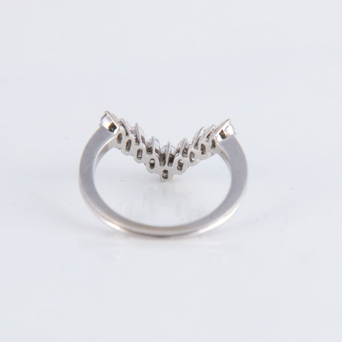 Bague 52 Bague V Diamants 58 Facettes 1