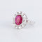 Bague 54 Bague Pompadour Rubis Diamants 58 Facettes 1