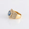 Bague Bague Vintage Saphir Diamants 58 Facettes 1