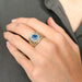Ring Vintage Sapphire Diamond Ring 58 Facettes 1