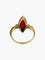 Bague 60 Bague Marquise Cornaline et Diamants 58 Facettes