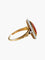 Bague 60 Bague Marquise Cornaline et Diamants 58 Facettes