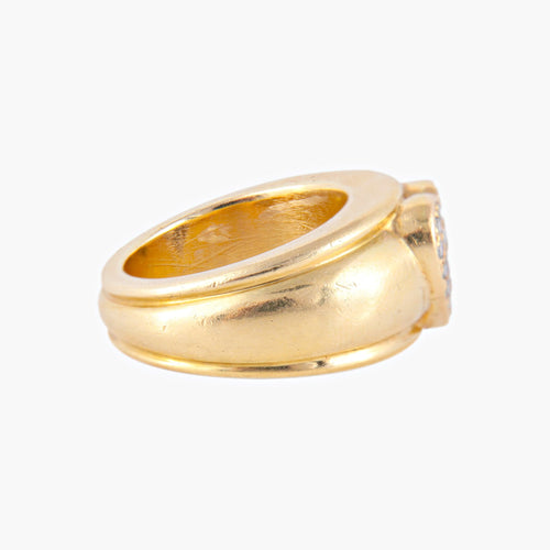 Bague 51 Bague Coeur Diamants 58 Facettes