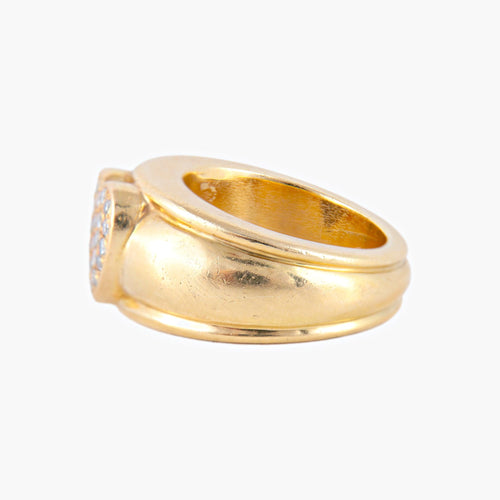 Bague 51 Bague Coeur Diamants 58 Facettes