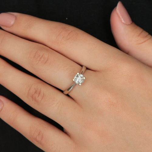 Bague 57 Bague Style Solitaire 58 Facettes