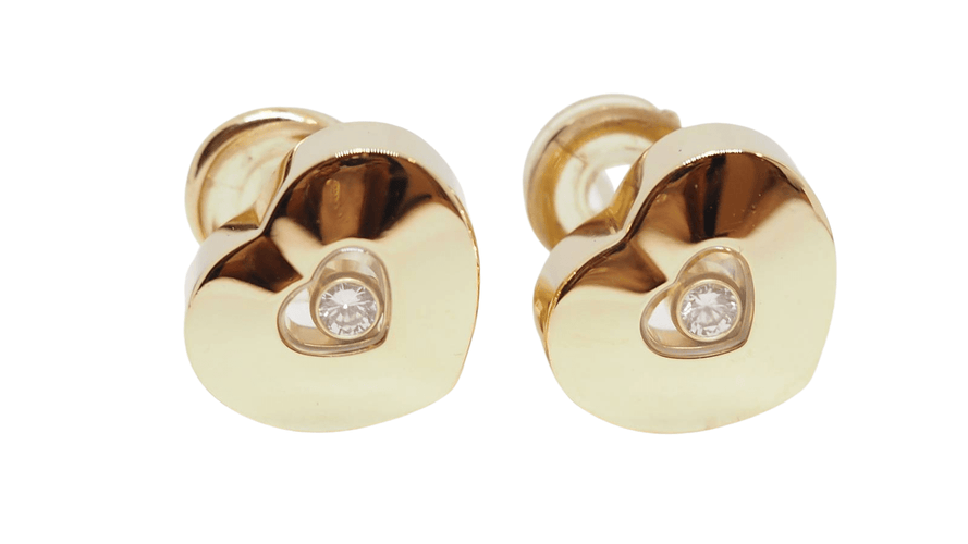 Boucles d'oreilles Boucles d'oreilles Chopard Happy Diamonds 58 Facettes