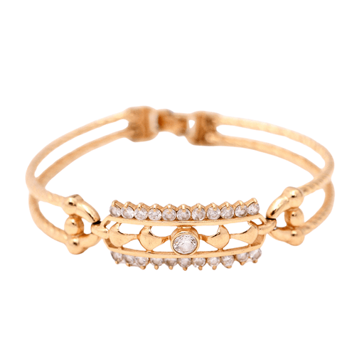 Bracelet Bracelet en or 18 carats avec zircones 58 Facettes E360249