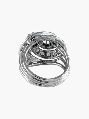 Bague Bague Volute 2 Diamants 58 Facettes