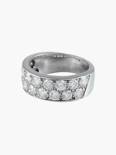 Bague Bague Ruban Diamants 58 Facettes