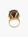 Ring 53 Oval Smoky Quartz Ring 58 Facettes