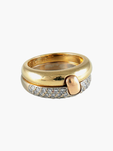 Bague 53 Bague Alain Roure "Chut... je t'aime" 58 Facettes