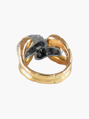 Bague 51 Bague à Pont Diamants 58 Facettes