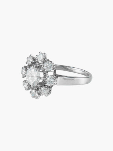 Bague Bague Marguerite Diamants 58 Facettes