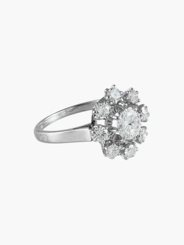 Bague Bague Marguerite Diamants 58 Facettes