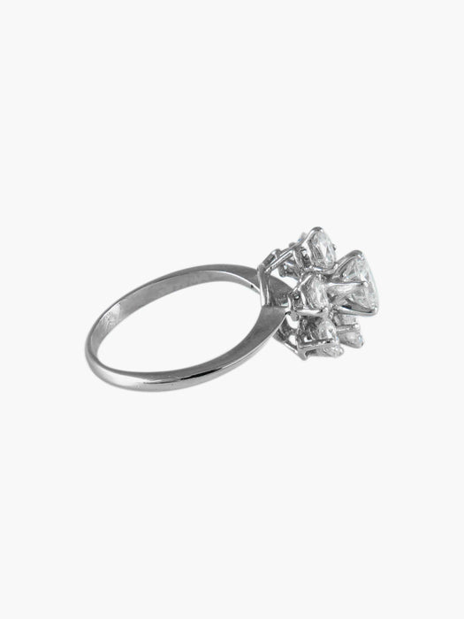 Bague Bague Marguerite Diamants 58 Facettes