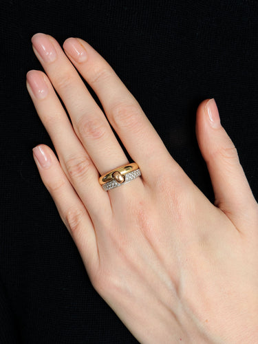 Bague 53 Bague Alain Roure "Chut... je t'aime" 58 Facettes