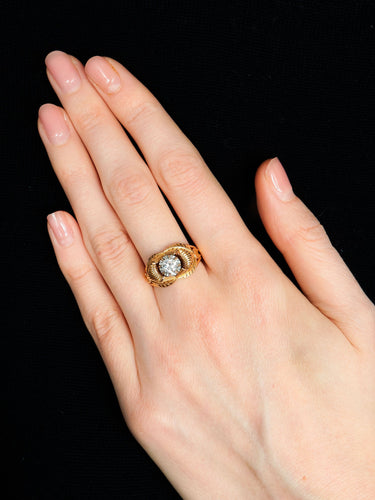 Bague Bague Art Déco Diamant 58 Facettes