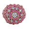 Bague 51 Bague boule or rose et pierres 58 Facettes