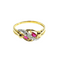Bague 58.5 Bague or diamants Rubis 58 Facettes