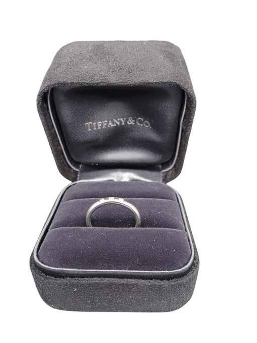 Ring 52.5 Tiffany & Co Platinum Diamond Ring 58 Facettes