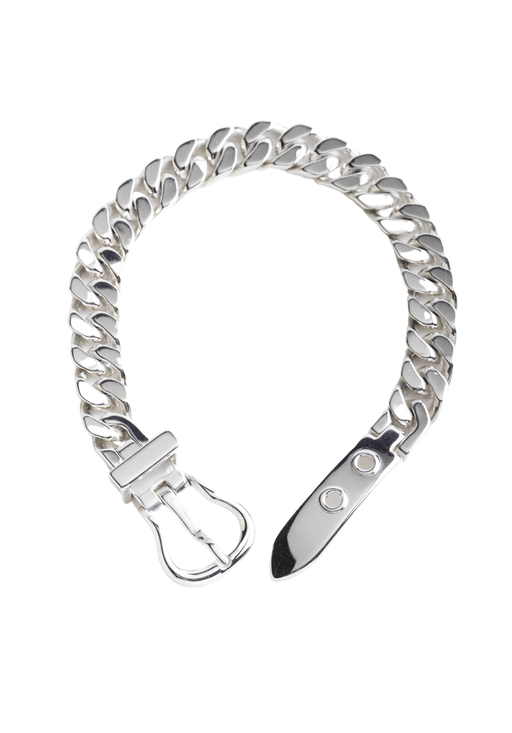 Bracelet Bracelet HERMES Boucle Sellier PM Argent 925/1000 58 Facettes 63980-60370