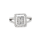 Bague 54 Bague en Or Blanc & diamants 58 Facettes