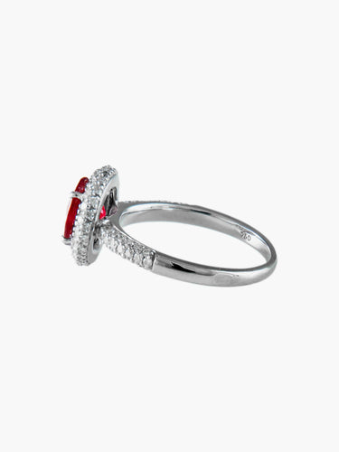 Bague Bague Rubis et Diamants 58 Facettes