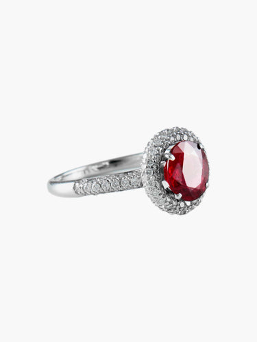 Bague Bague Rubis et Diamants 58 Facettes